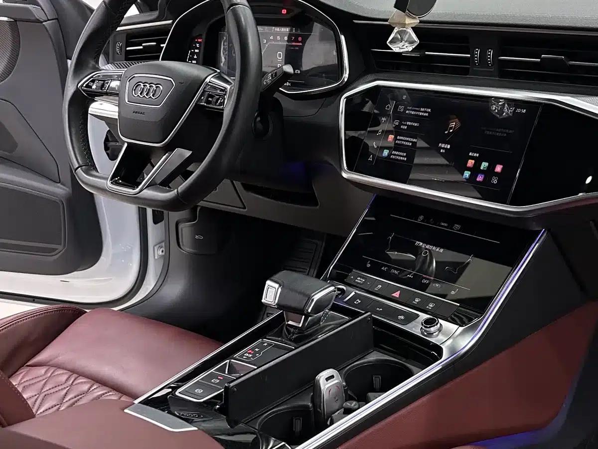 Audi A7L 2022 45 TFSI quattro S-line White Wizard Edition — миниатюра 9