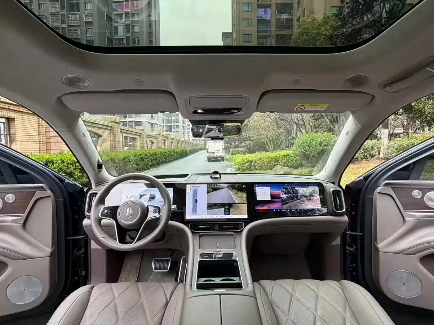 Wenjie M9 2025 Ultra Extended Range Edition (52kWh, 6-seater, 192-line LiDAR) — миниатюра 7