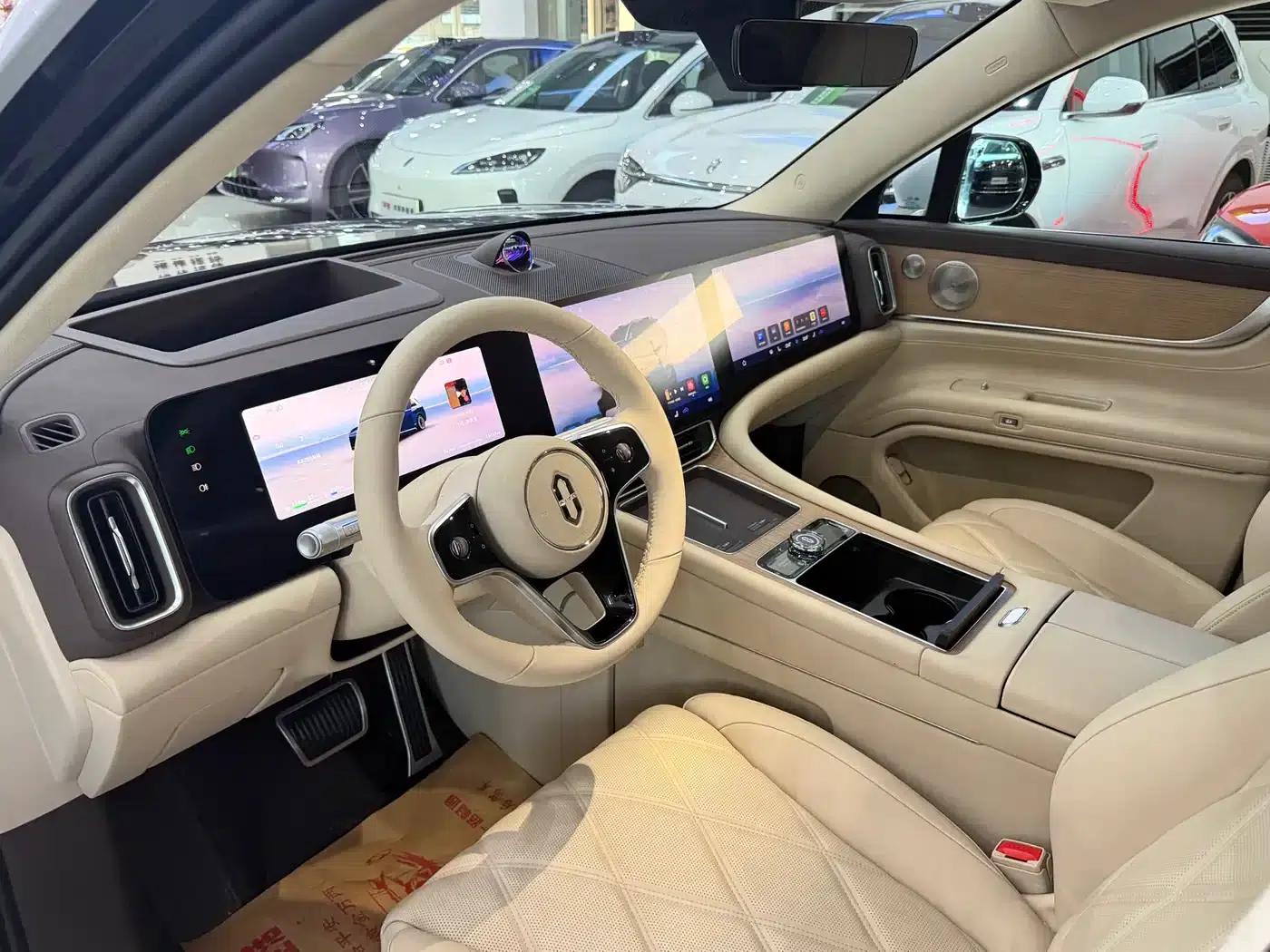 Wenjie M9 2025 Ultra Extended Range Edition 52kWh 6-Seat Version (192-line LiDAR) — миниатюра 9