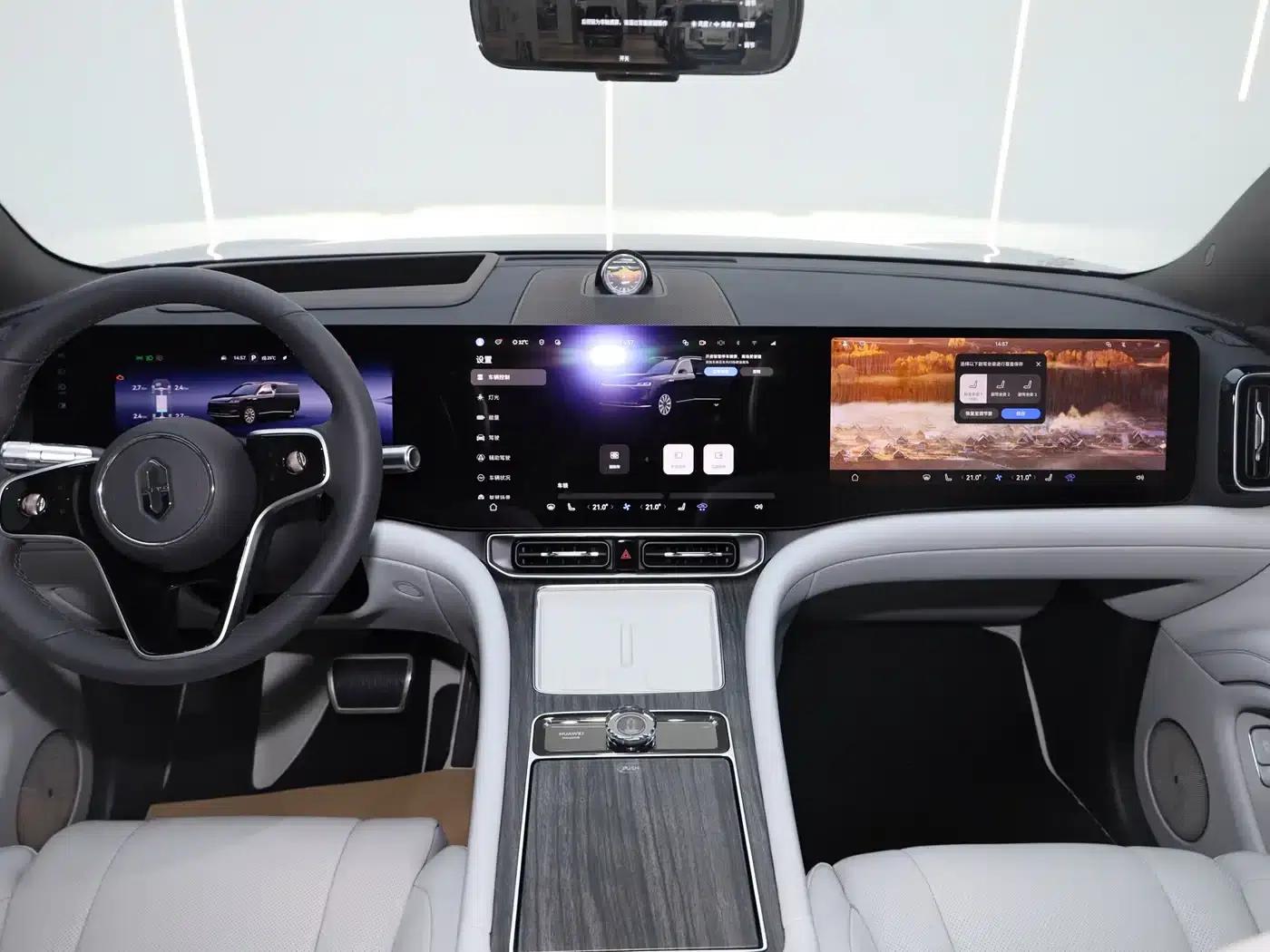 Wenjie M9 2025 Ultra Extended Range Edition 52kWh 6-Seat Version (192-line LiDAR) — миниатюра 23