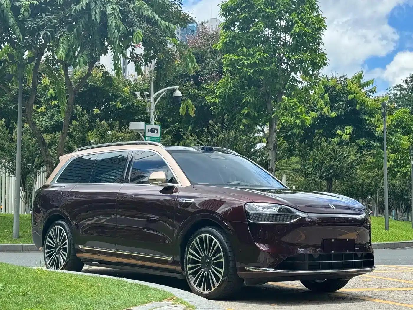 Wenjie M9 2025 Ultra Extended Range Edition (52kWh, 6-seater, 192-line LiDAR) — миниатюра 3