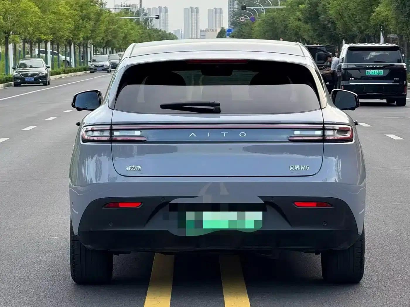 Wenjie M5 2024 Range Extended Max Rear-Wheel Drive High-End Intelligent Driving Edition — миниатюра 7