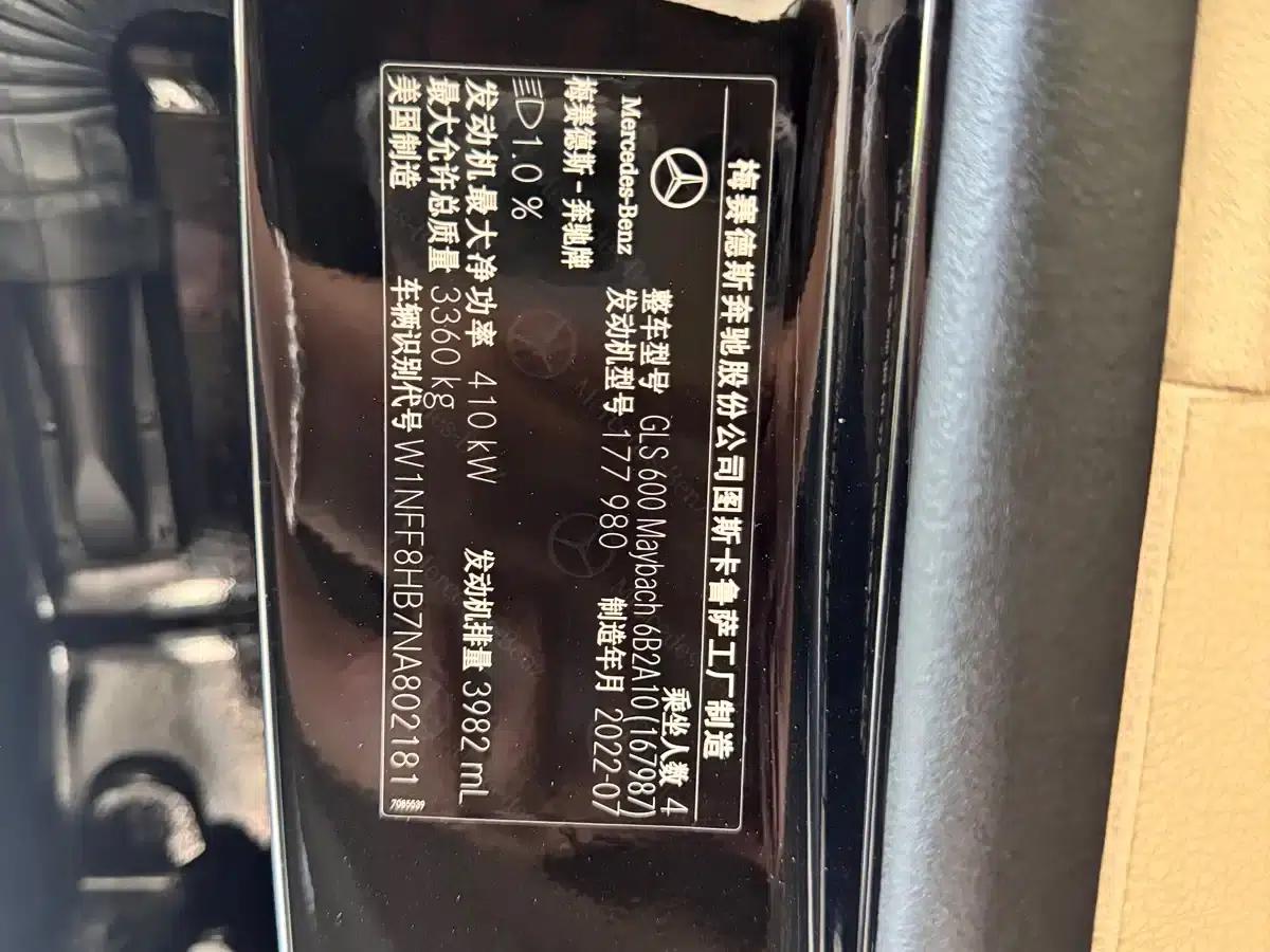 2022 Maybach GLS 600 4MATIC Elegant Edition — миниатюра 12
