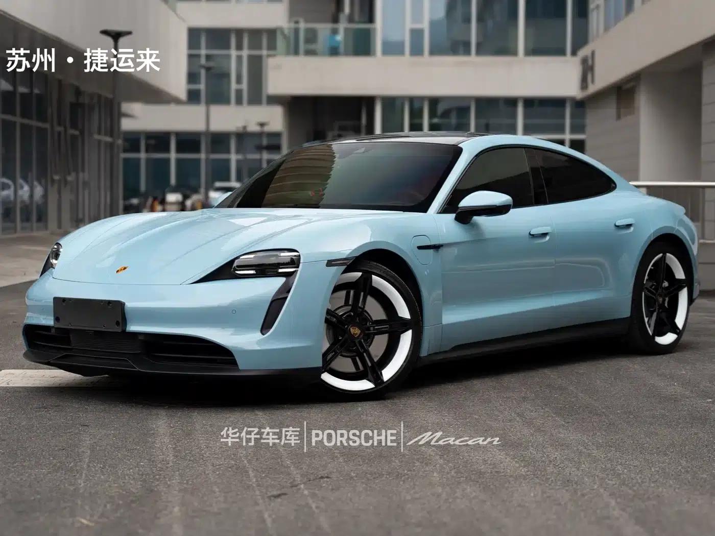 2022 Taycan — миниатюра 1