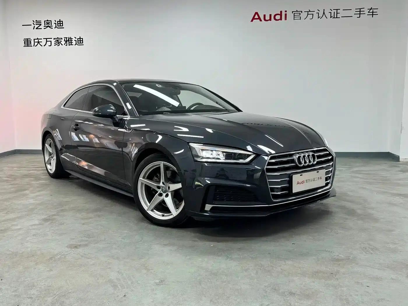2020 Audi A5 Imported Coupe 40 TFSI Fashion Edition (China VI Emission Standard) — миниатюра 2