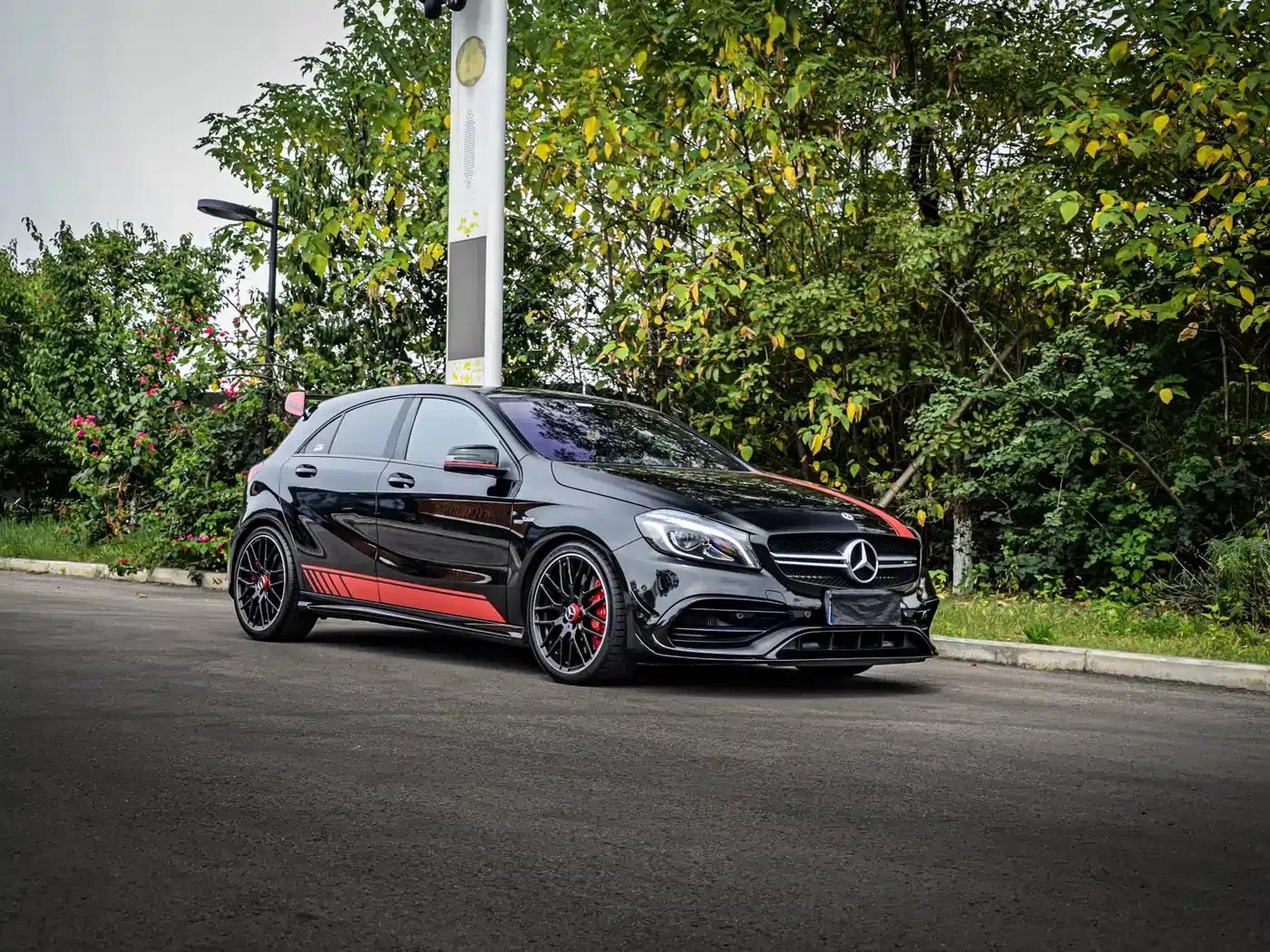 Imported 2018 Mercedes-Benz A-Class AMG A 45 4MATIC Limited Edition — миниатюра 2