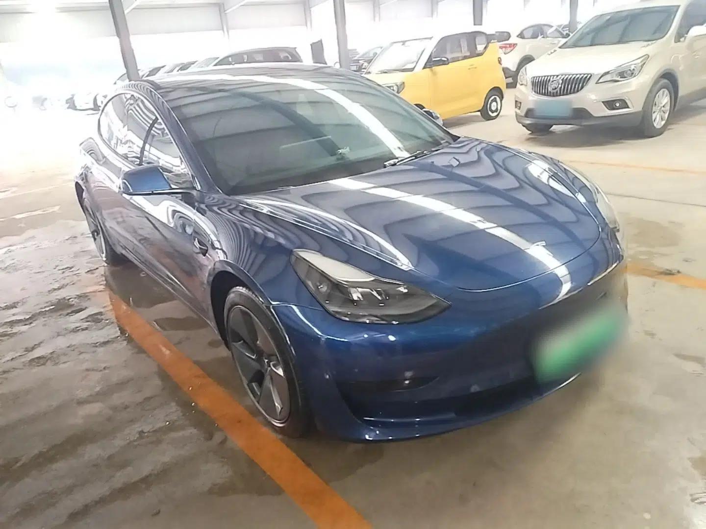 Tesla Model 3 2021 Revised Version Standard Range Rear-Wheel Drive Upgraded Edition 3D1 — миниатюра 3