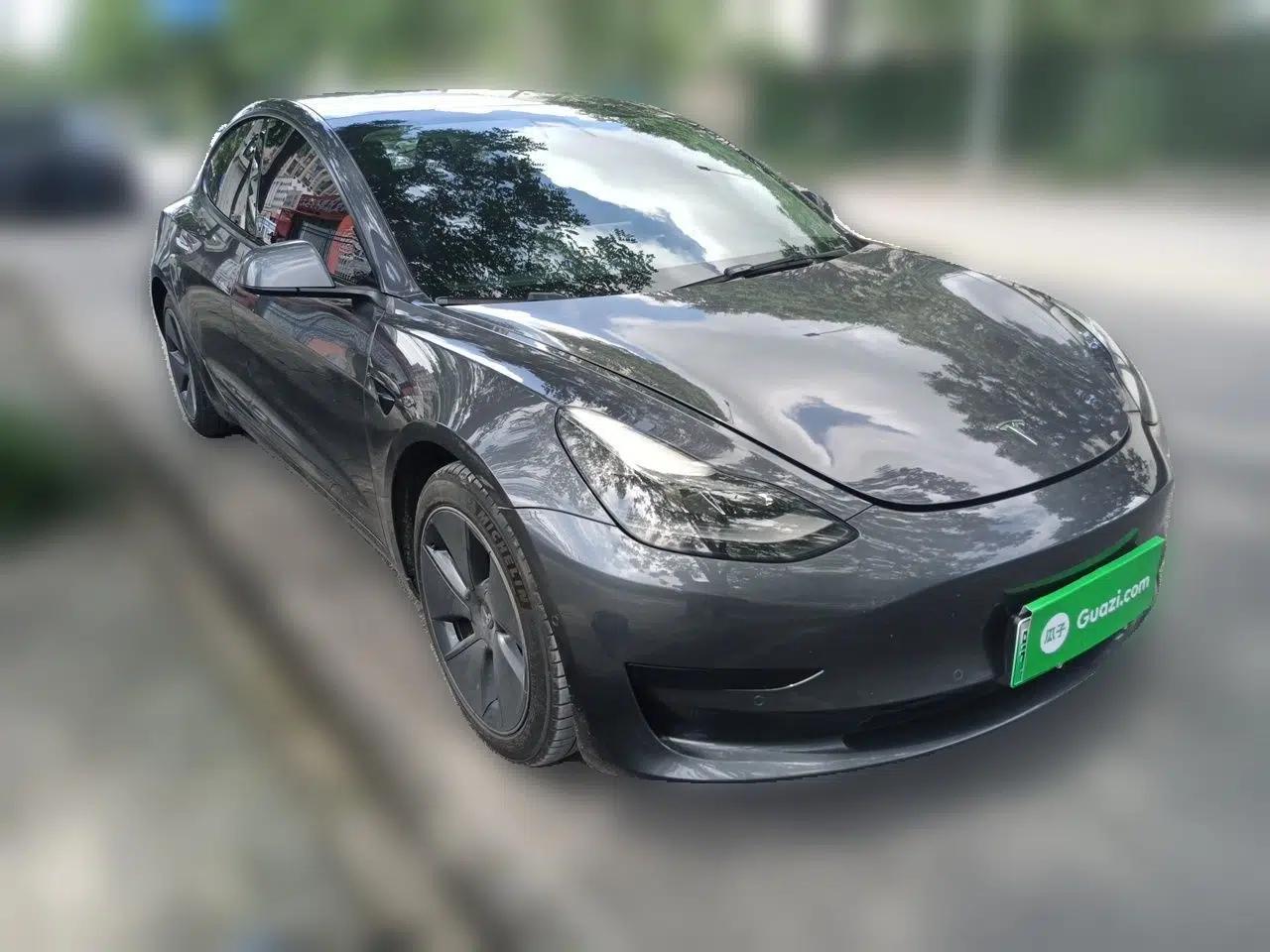 Tesla Model 3 2021 Revised Version Standard Range Rear-Wheel Drive Upgraded Edition 3D1 — миниатюра 3
