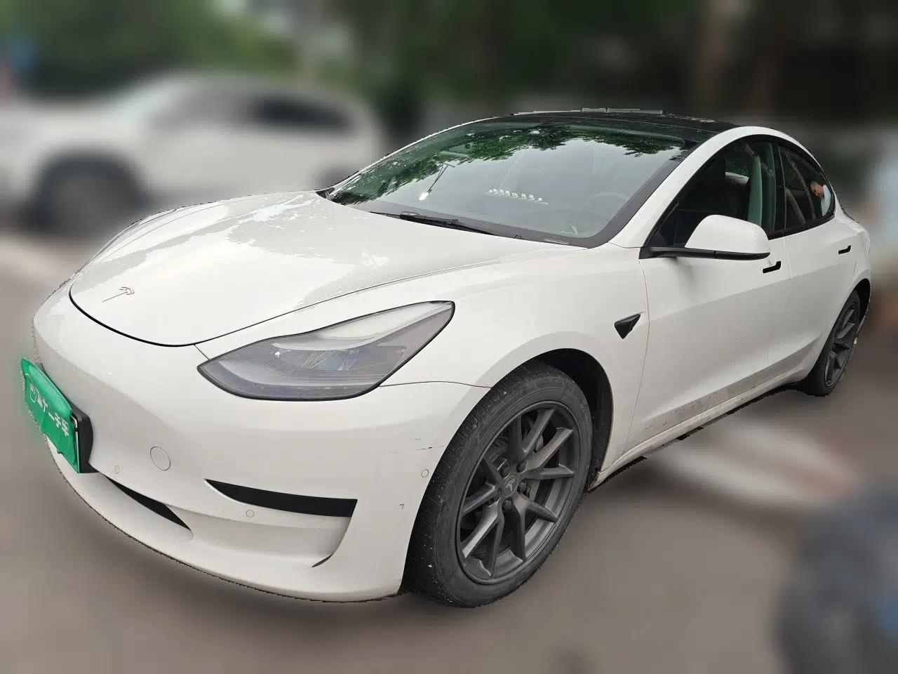 Tesla Model 3 2021 Revised Version Standard Range Rear-Wheel Drive Upgraded Edition 3D1 — миниатюра 1