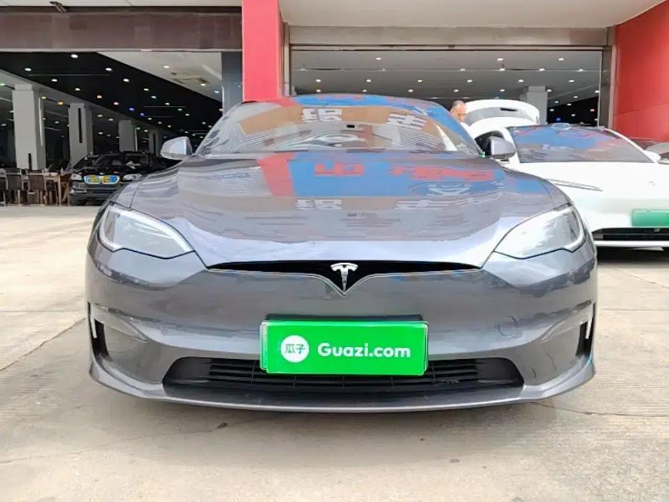 Tesla Model S 2023 Three-Motor All-Wheel-Drive Plaid Version — миниатюра 2