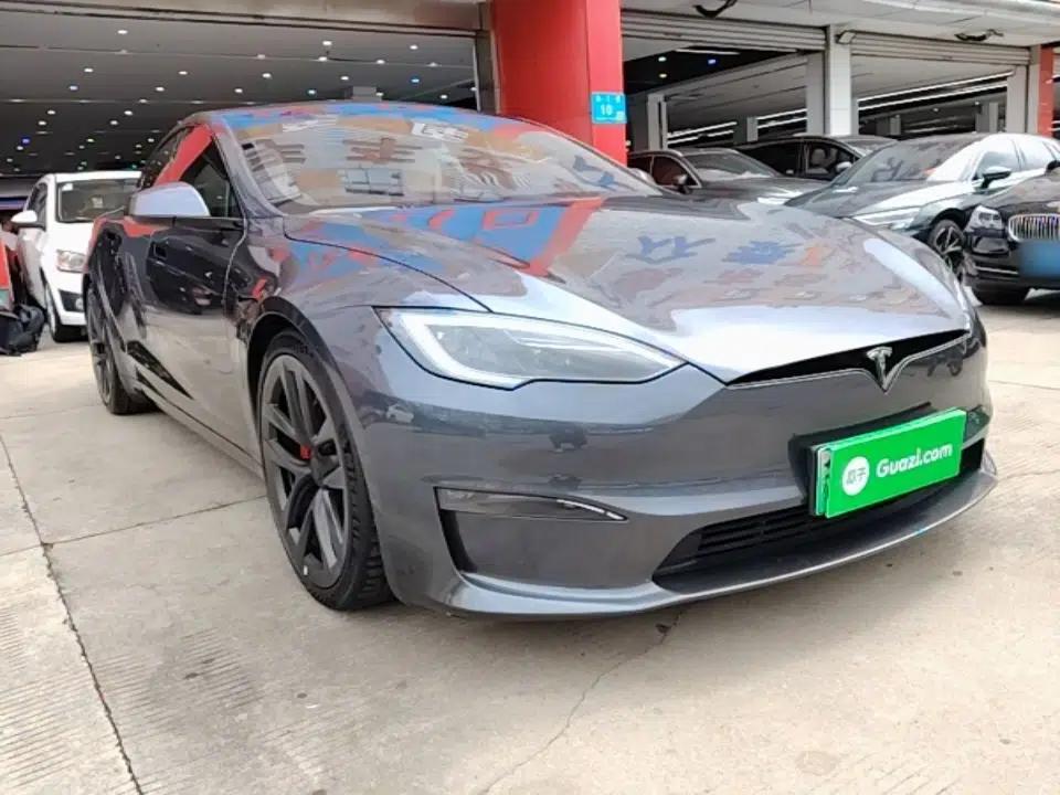 Tesla Model S 2023 Three-Motor All-Wheel-Drive Plaid Version — миниатюра 3