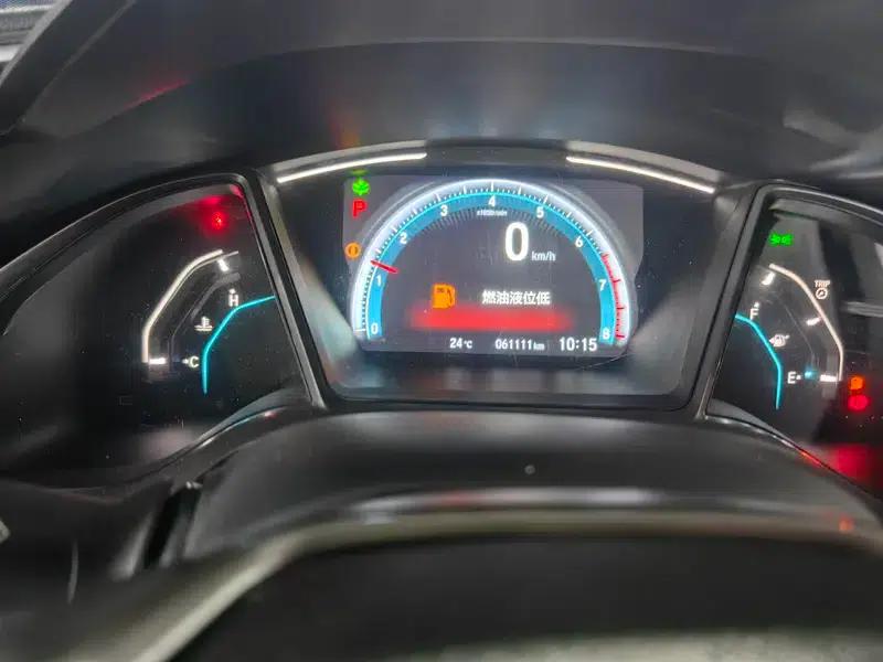 2020 Civic Hatchaback 220TURBO CVT New Elite — миниатюра 7
