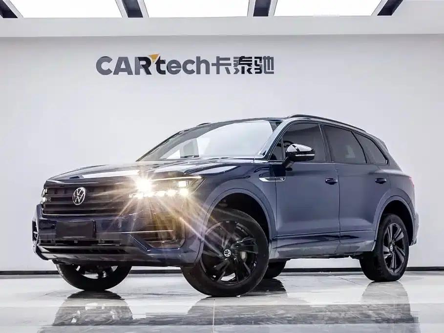 2022 Volkswagen Touareg 3.0TSI R-Line, Obsidian Black Sport Package — миниатюра 1