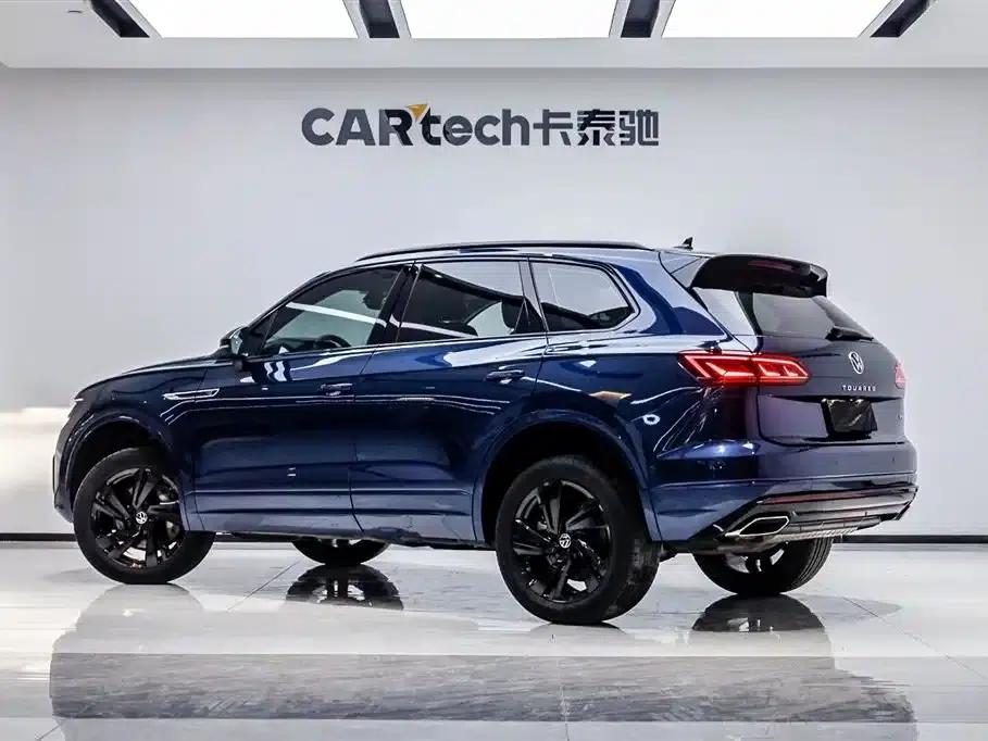 2022 Volkswagen Touareg 3.0TSI R-Line, Obsidian Black Sport Package — миниатюра 4