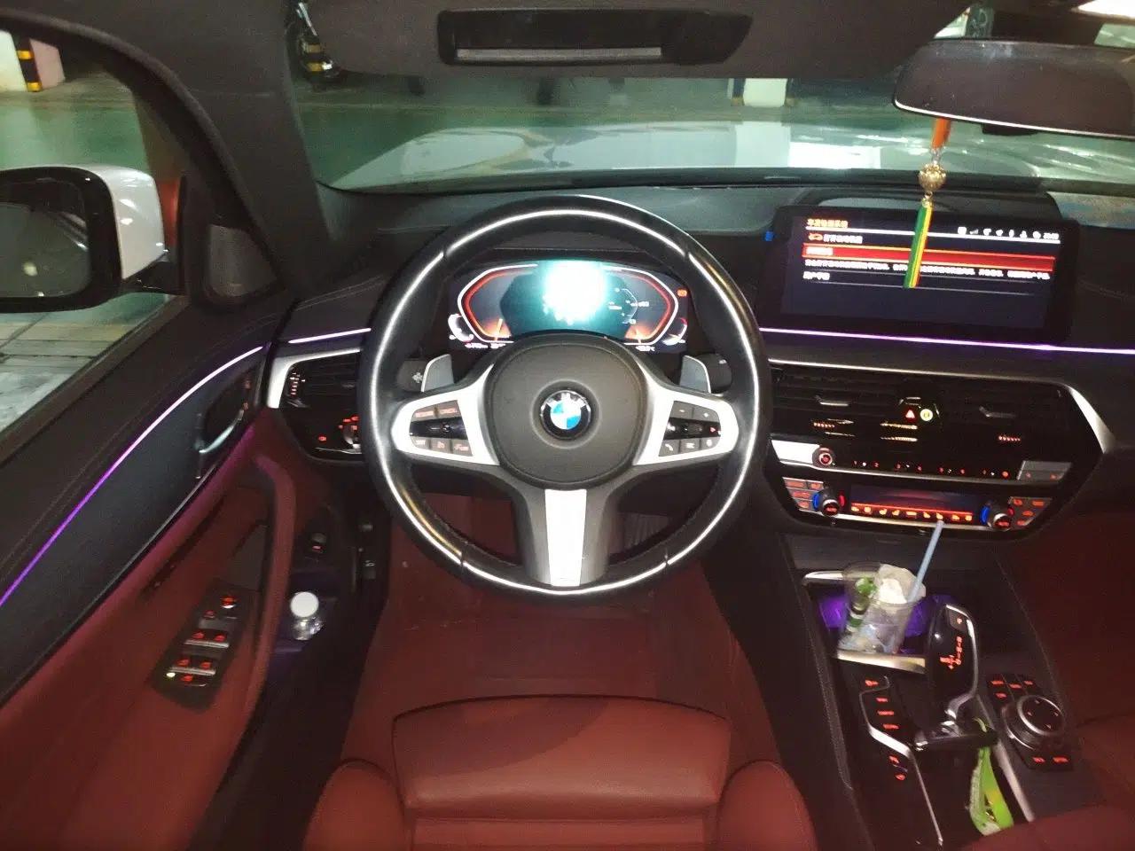 BMW 5 Series 2022 Second Facelift 530Li Luxury Version M Sport Package — миниатюра 10
