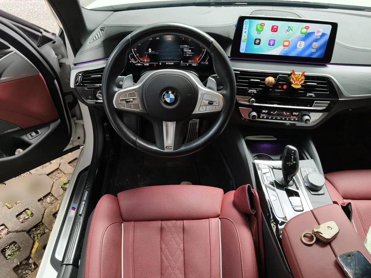 BMW 5 Series 2022 Revised Version 3 530Li Luxury Edition M Sport Package — миниатюра 10