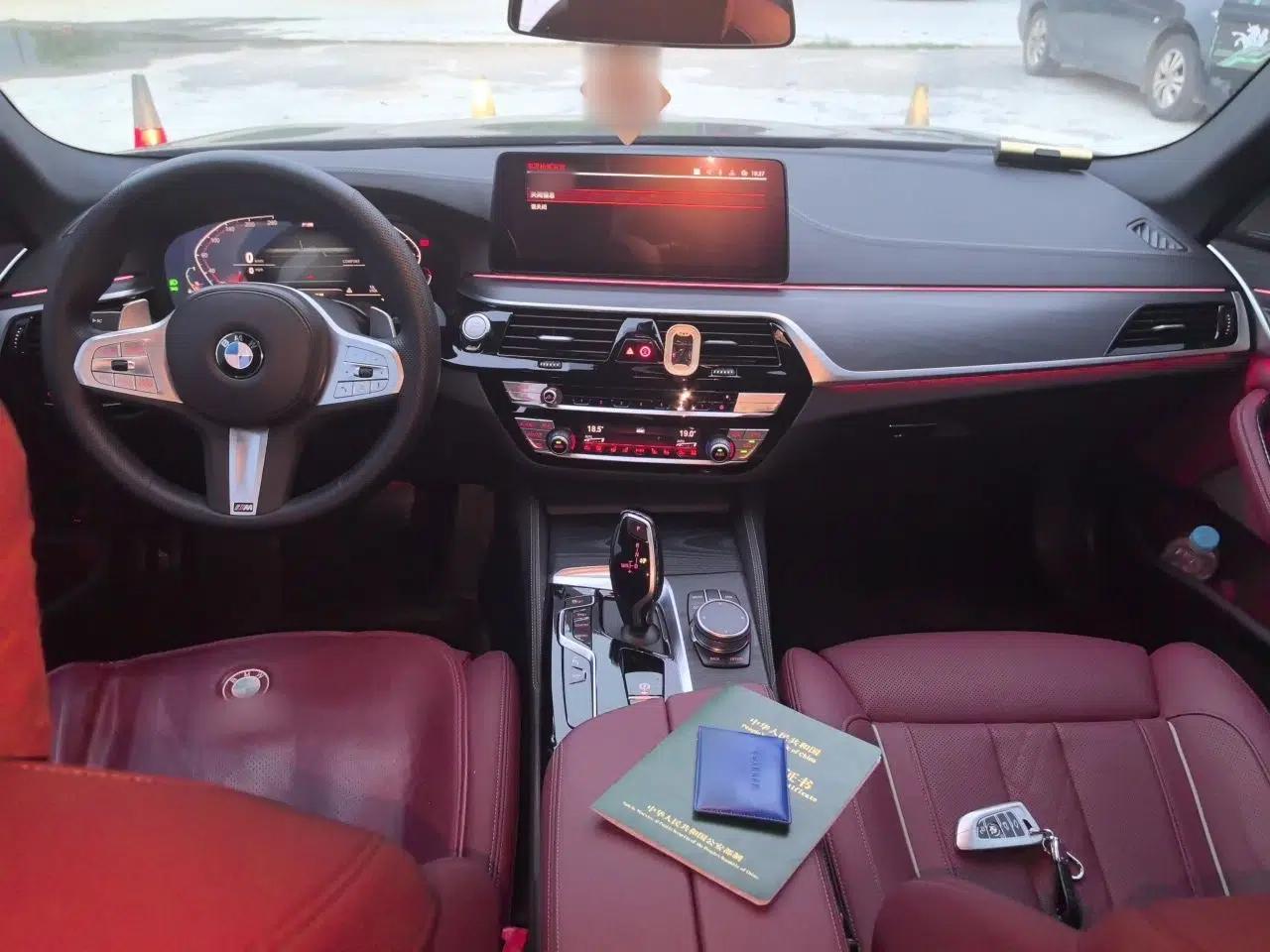BMW 5 Series 2022 Revised Version 3 530Li Luxury Edition M Sport Package — миниатюра 9