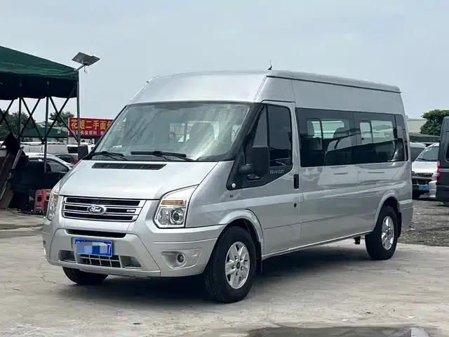 The new generation Ford Transit 2016 model 2.2T long wheelbase 9-seater mid-roof luxury bus with 135 horsepower.