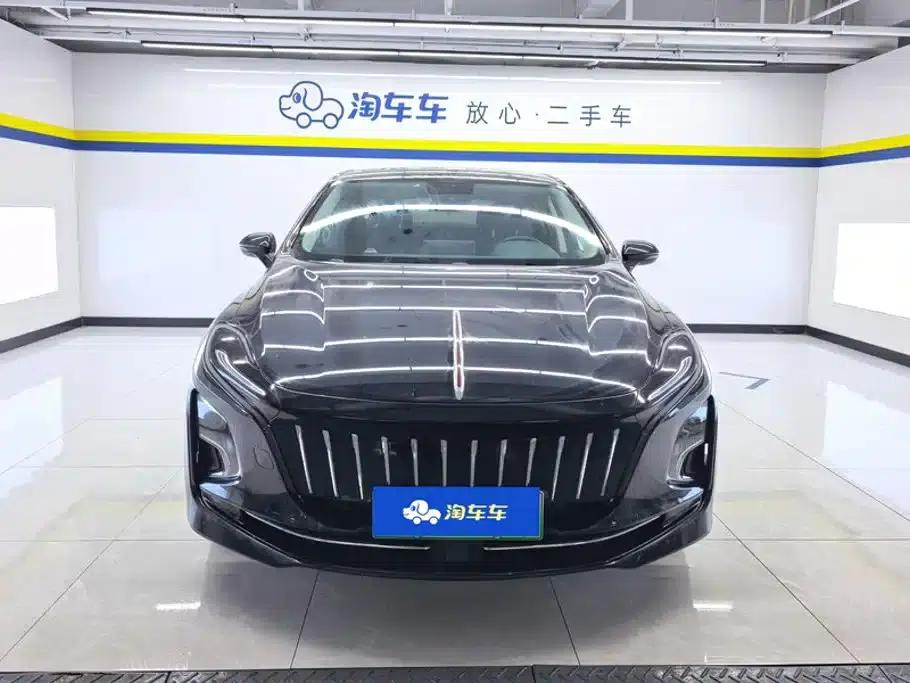 Hongqi E-QM5 2023 Model 620km PLUS — миниатюра 2