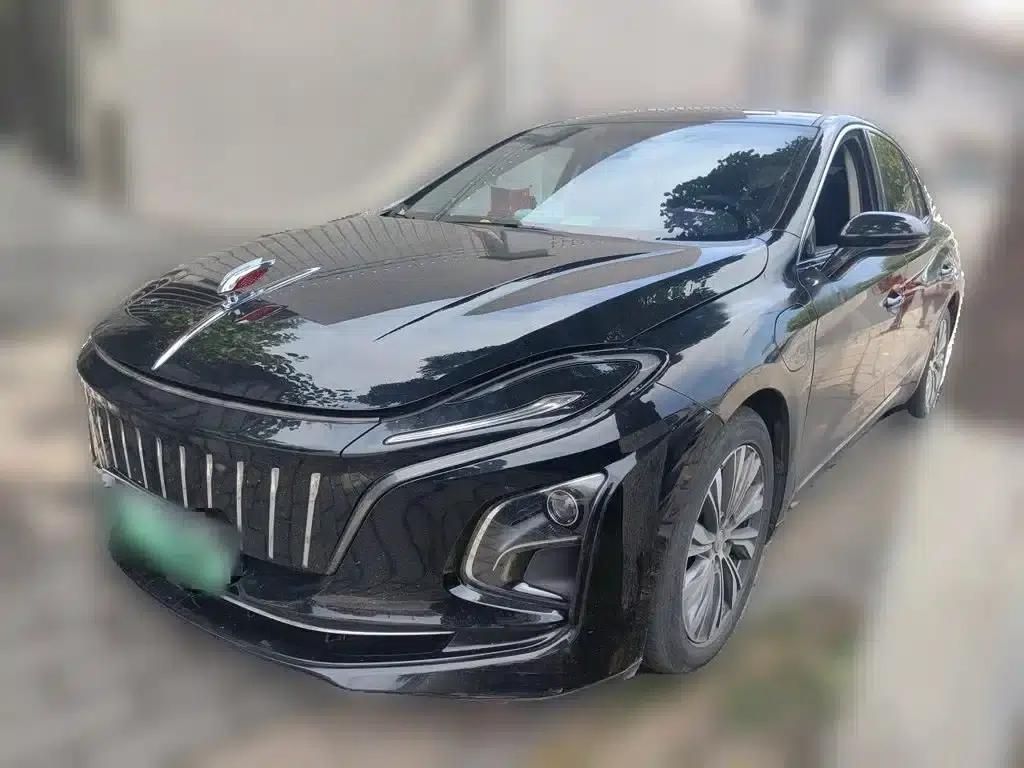 Hongqi E-QM5 2023 Model 620km PLUS — миниатюра 2