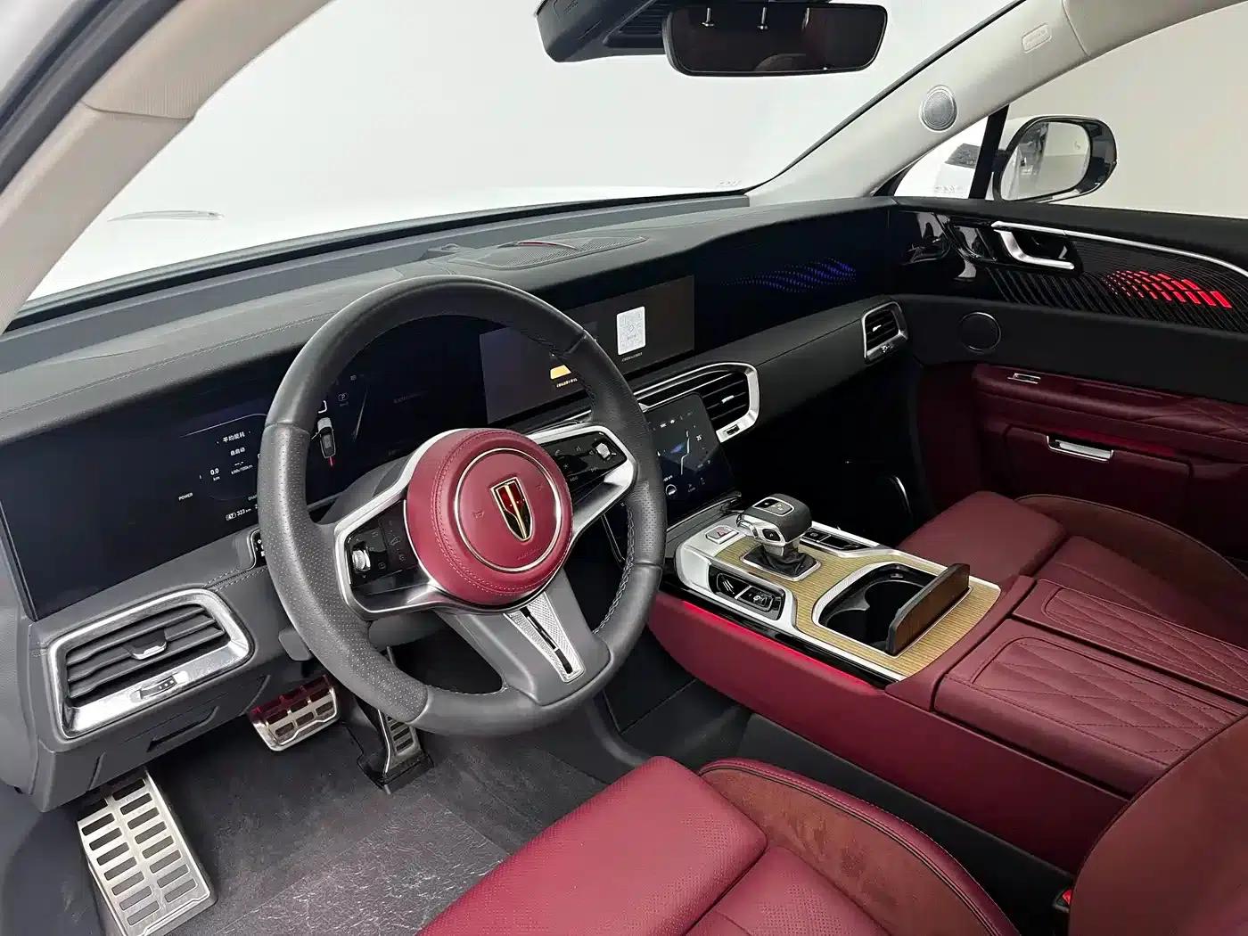Hongqi E-HS9 2022 Model 690km Flagship Edition (Six Seats) — миниатюра 15
