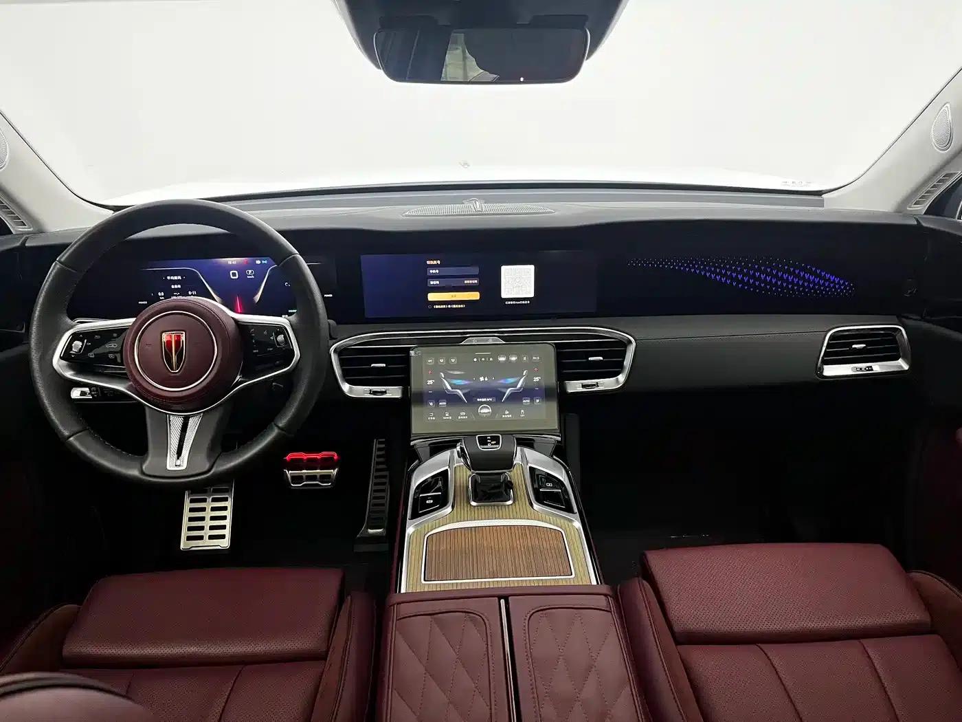 Hongqi E-HS9 2022 Model 690km Flagship Edition (Six Seats) — миниатюра 9