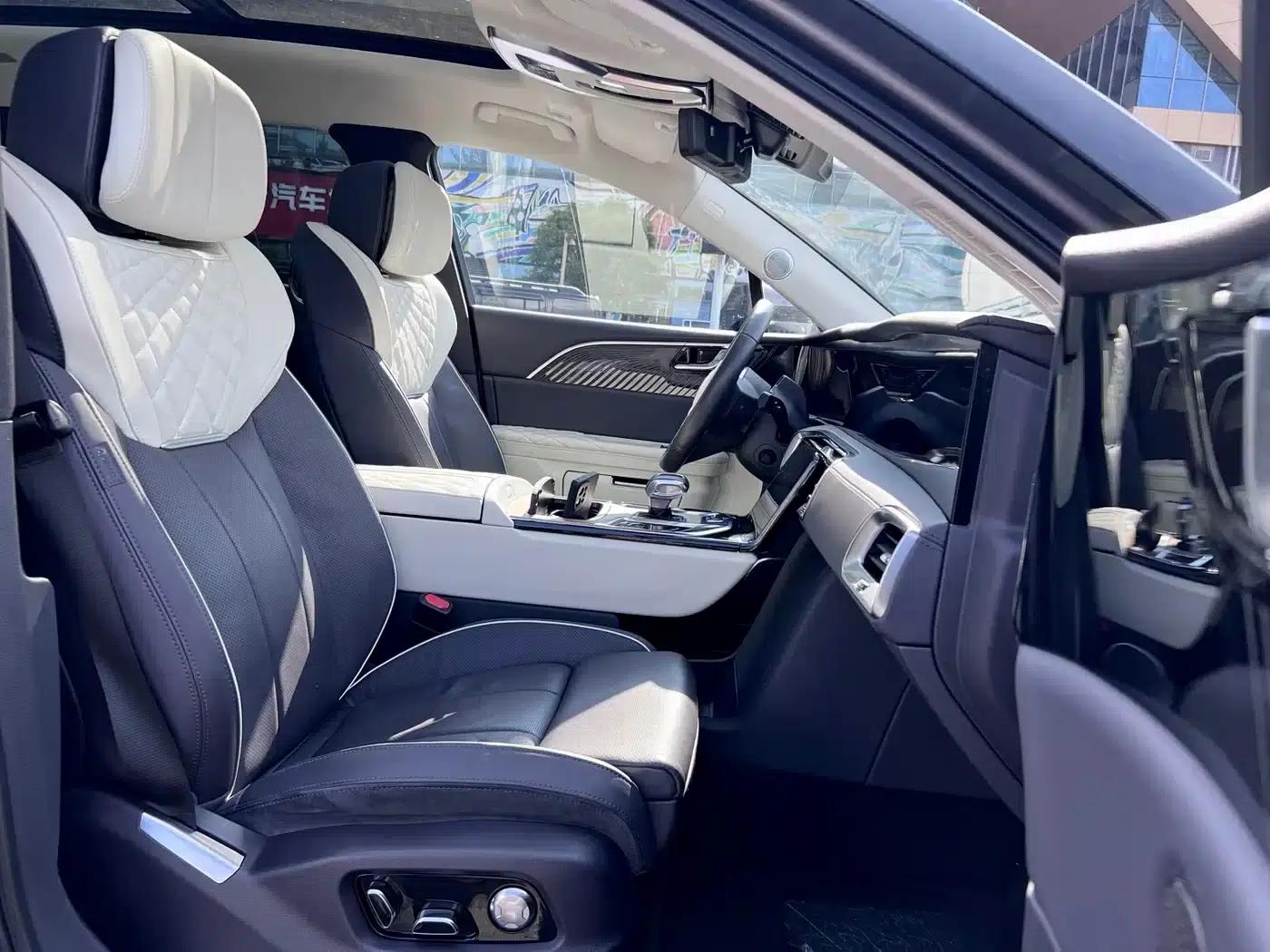 Hongqi E-HS9 2021 Model 510km Flagship Edition Six-Seater — миниатюра 8