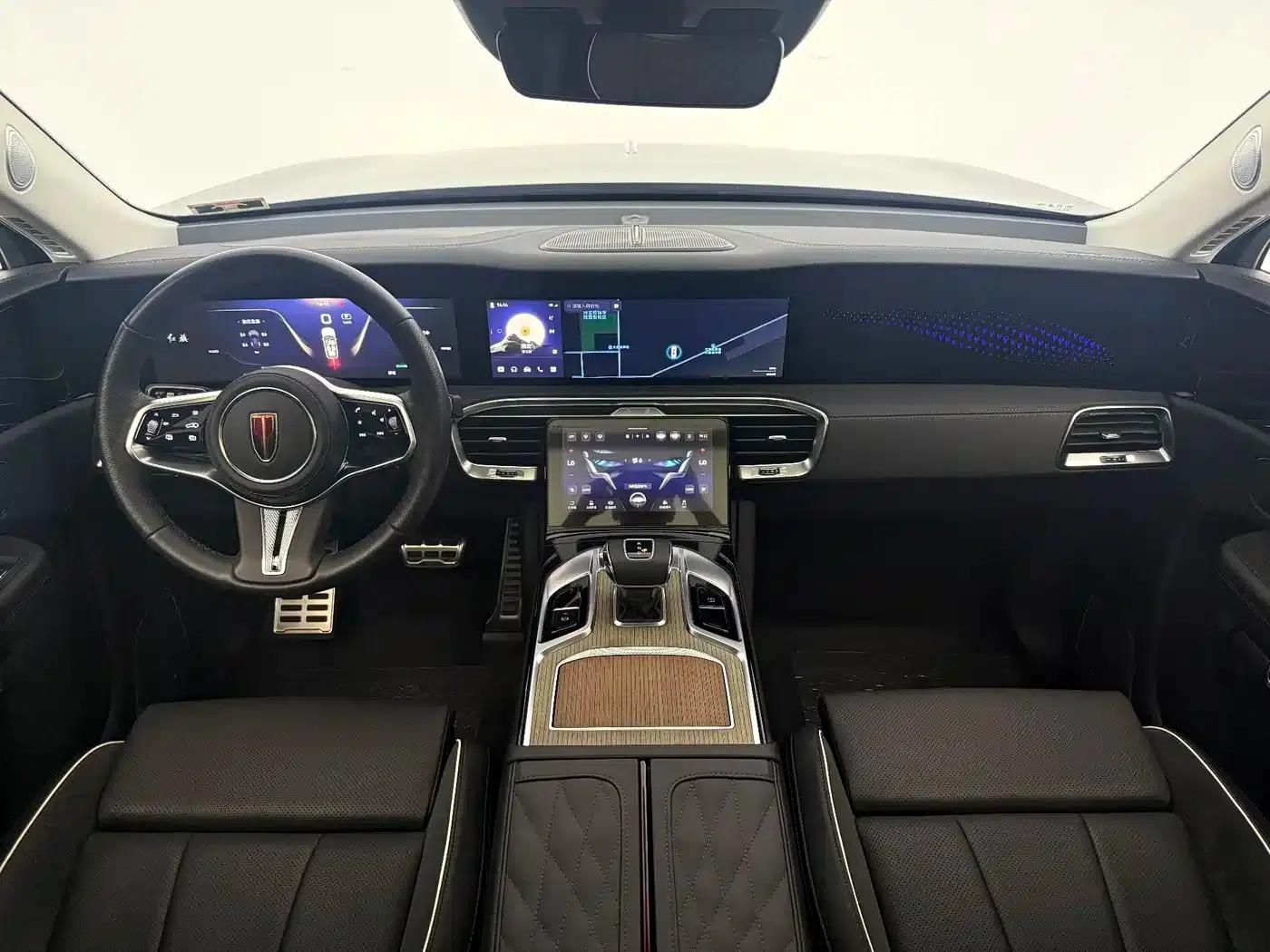 Hongqi E-HS9 2022 Model 690km Flagship Edition (Six Seats) — миниатюра 4