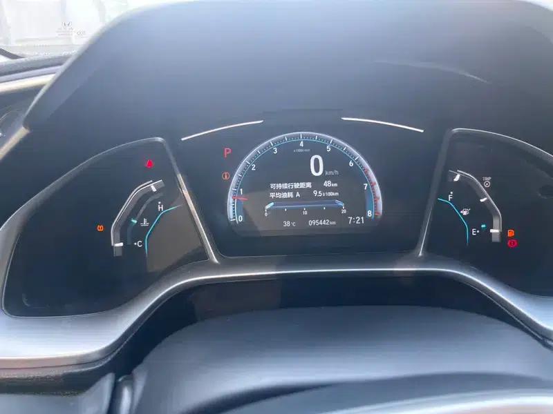 2019 Civic 220TURBO CVT Sporty Edition (China VI Emission Standard) — миниатюра 9