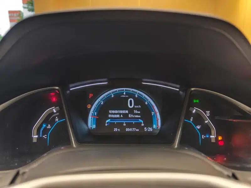 2019 Civic 220TURBO CVT Sporty Edition (China VI Emission Standard) — миниатюра 19