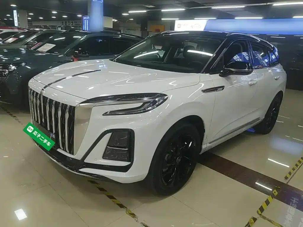 Hongqi HS3 PHEV 2025 model, 117km range, Jinwei PLUS version — миниатюра 1