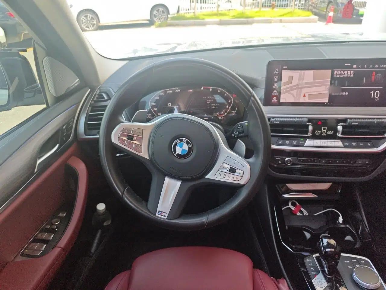 BMW X3 2022 Second Facelift xDrive30i Leading Edition M Night Sky Package — миниатюра 10