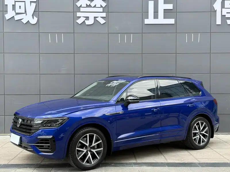 2022 Volkswagen Touareg 3.0TSI R-Line, Obsidian Black Sport Package — миниатюра 1
