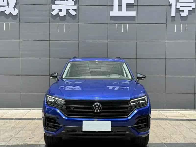 2022 Volkswagen Touareg 3.0TSI R-Line, Obsidian Black Sport Package — миниатюра 2
