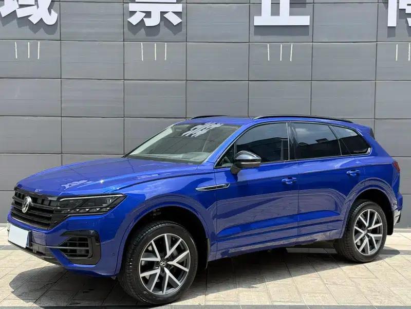 2022 Volkswagen Touareg 3.0TSI R-Line, Obsidian Black Sport Package — миниатюра 7