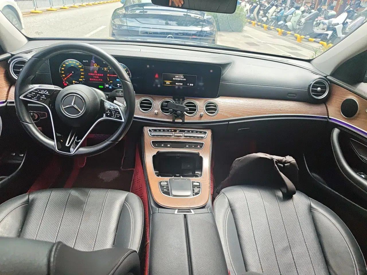 Mercedes-Benz E-Class New Energy 2021 E 350 e L Plug-in Hybrid Sedan — миниатюра 9