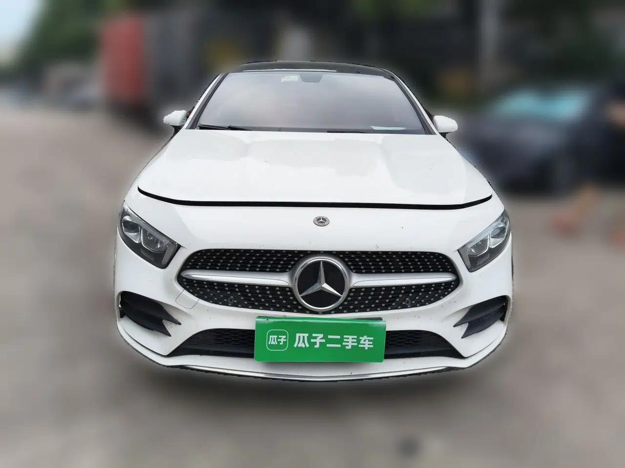 Mercedes-Benz A-Class 2021 A 200 L Sport Sedan Fashion Model — миниатюра 2