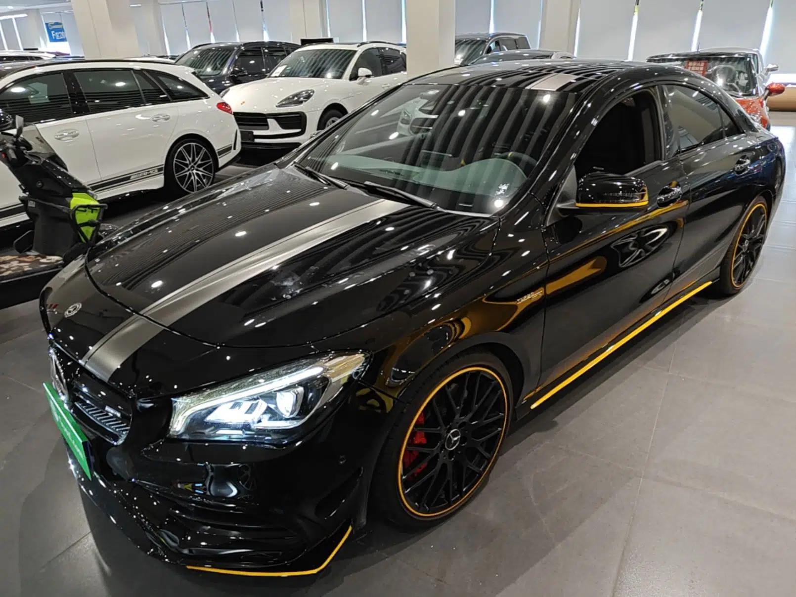 Mercedes-Benz CLA AMG 2017 AMG CLA 45 4MATIC Midnight Thunder Limited Edition — миниатюра 1