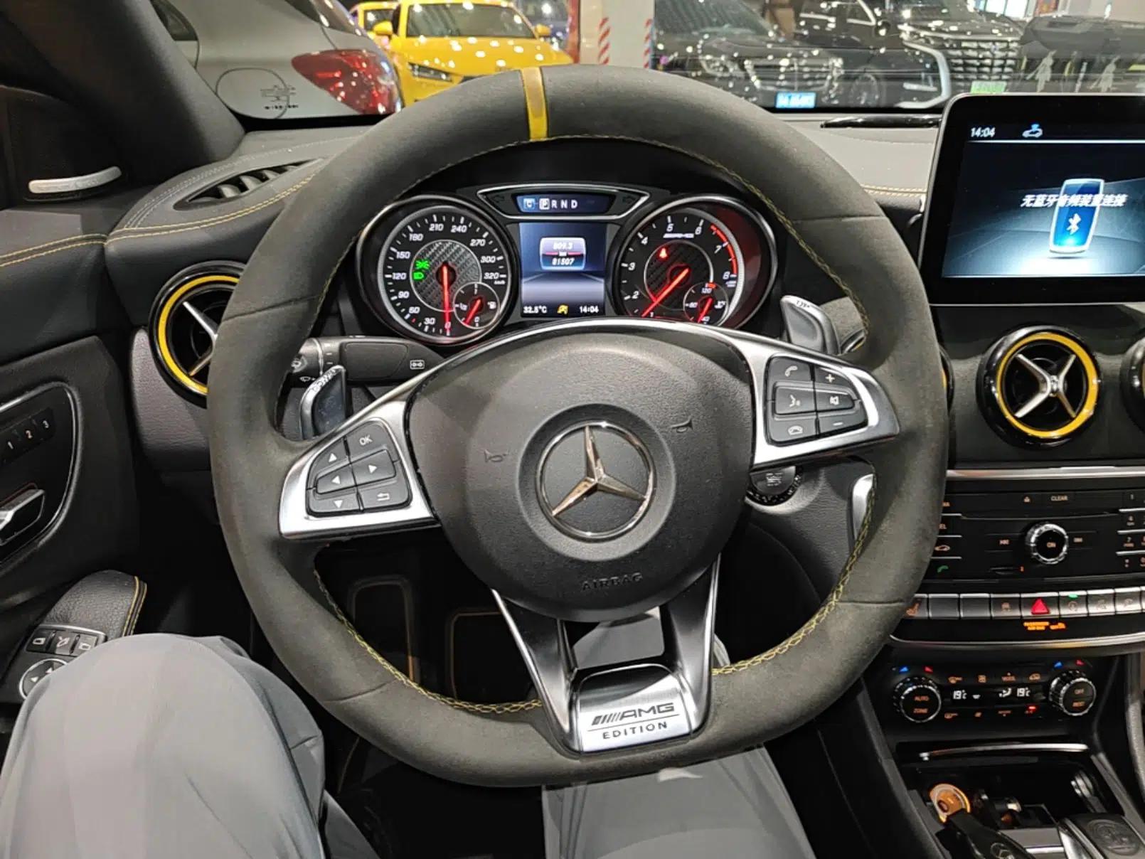 Mercedes-Benz CLA AMG 2017 AMG CLA 45 4MATIC Midnight Thunder Limited Edition — миниатюра 13