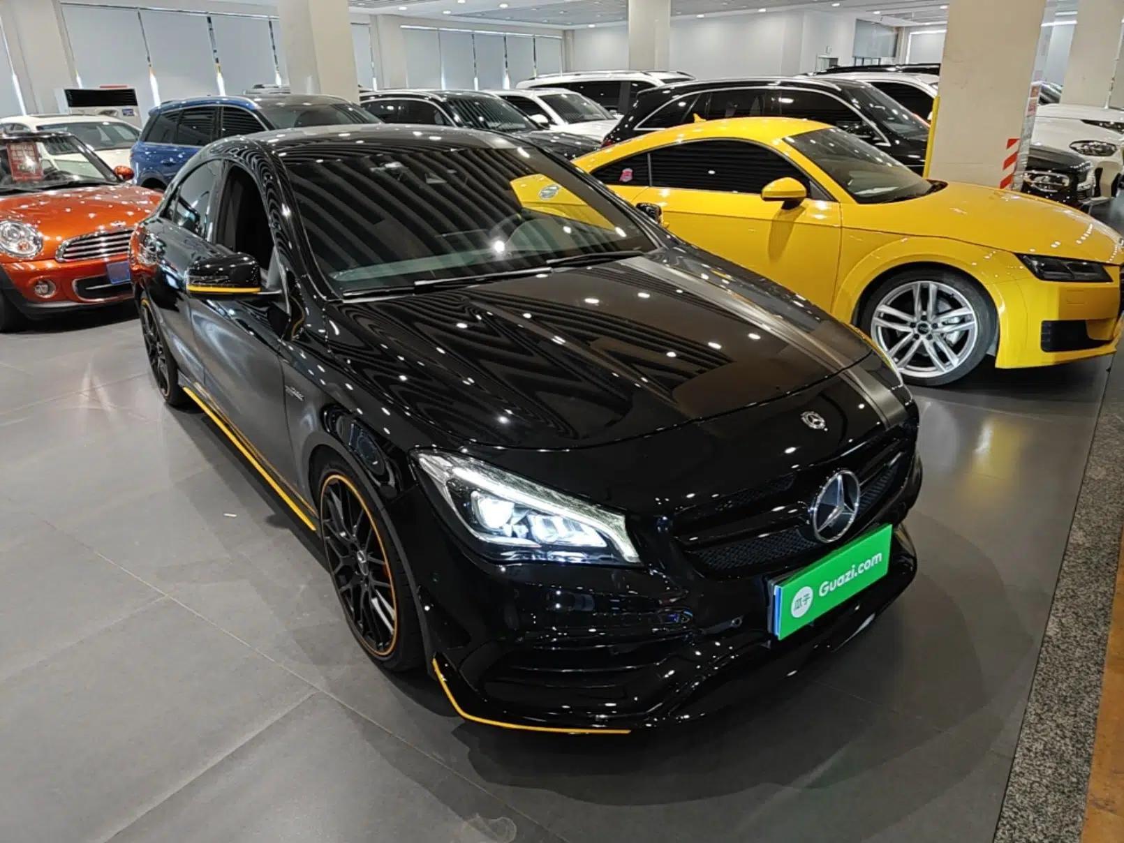 Mercedes-Benz CLA AMG 2017 AMG CLA 45 4MATIC Midnight Thunder Limited Edition — миниатюра 3