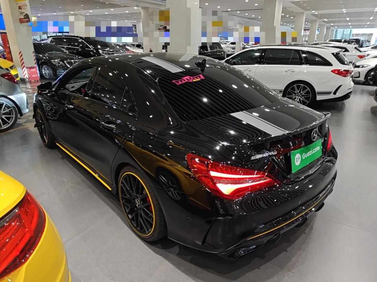 Mercedes-Benz CLA AMG 2017 AMG CLA 45 4MATIC Midnight Thunder Limited Edition — миниатюра 4