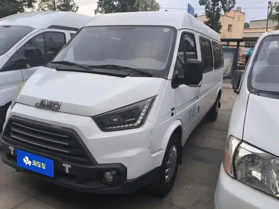 Teshun 2017 2.8T Commercial Vehicle Long Wheelbase Mid-Roof 3-Seater JX493 — миниатюра 1