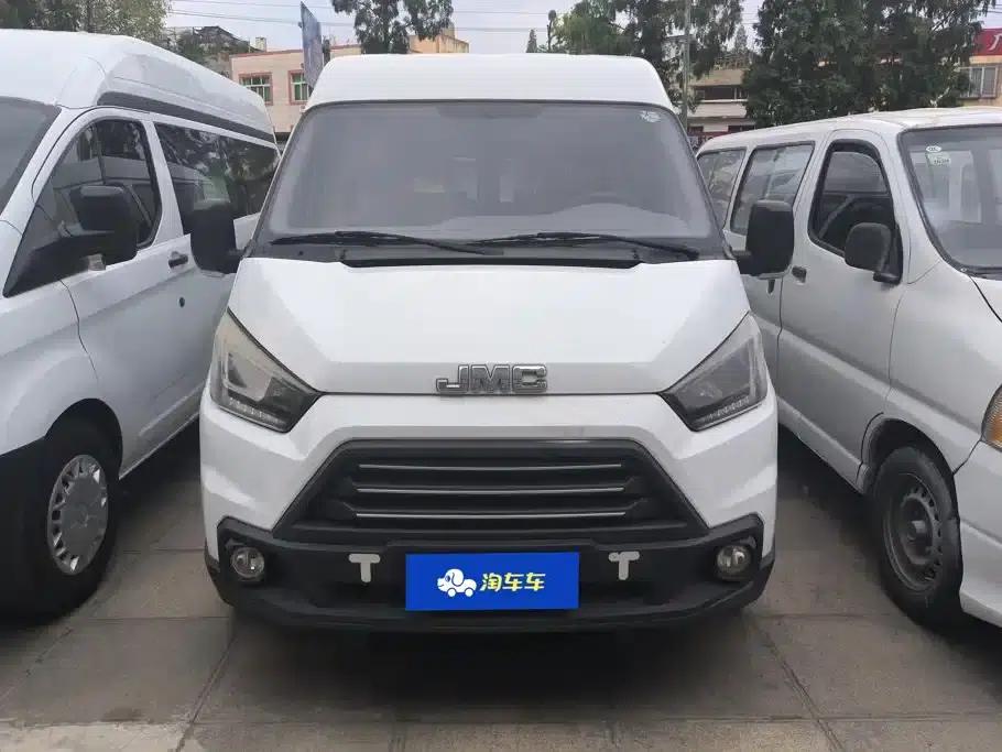 Teshun 2017 2.8T Commercial Vehicle Long Wheelbase Mid-Roof 3-Seater JX493 — миниатюра 2