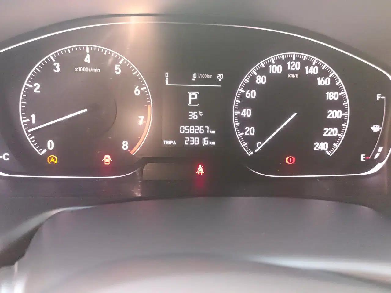 Honda Inspire 2019 260TURBO Elegant Edition China VI Emission Standard — миниатюра 12