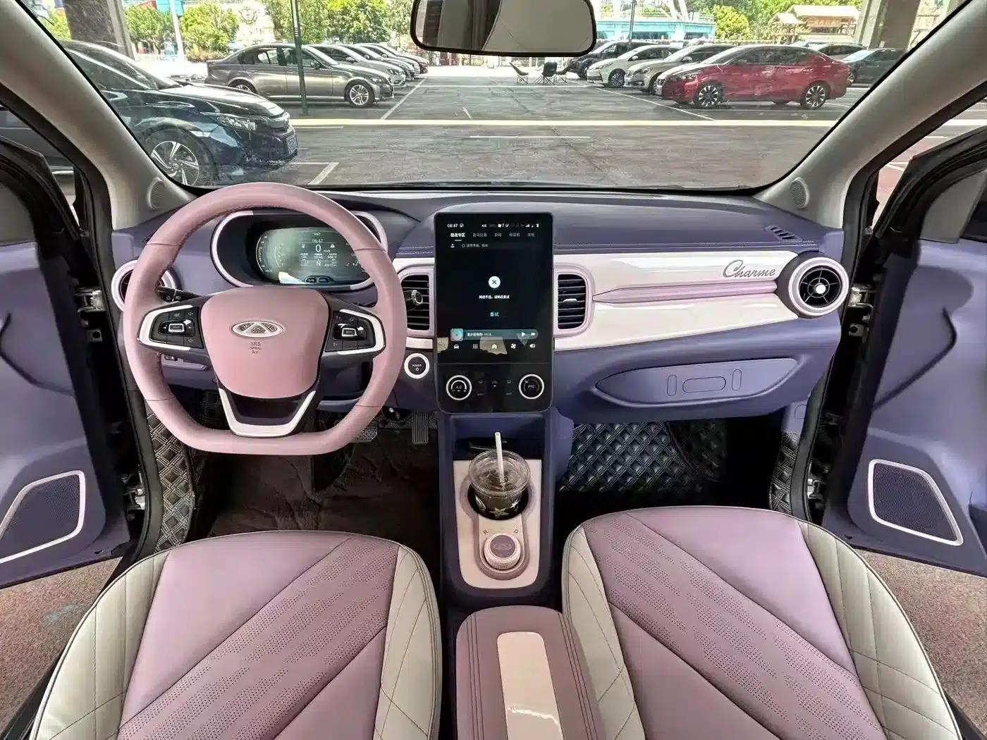 Little Ant 2022 Model, Sweet Pink, Full Sugar Version, Ternary Lithium Battery, 30kW, 301km/h — миниатюра 5