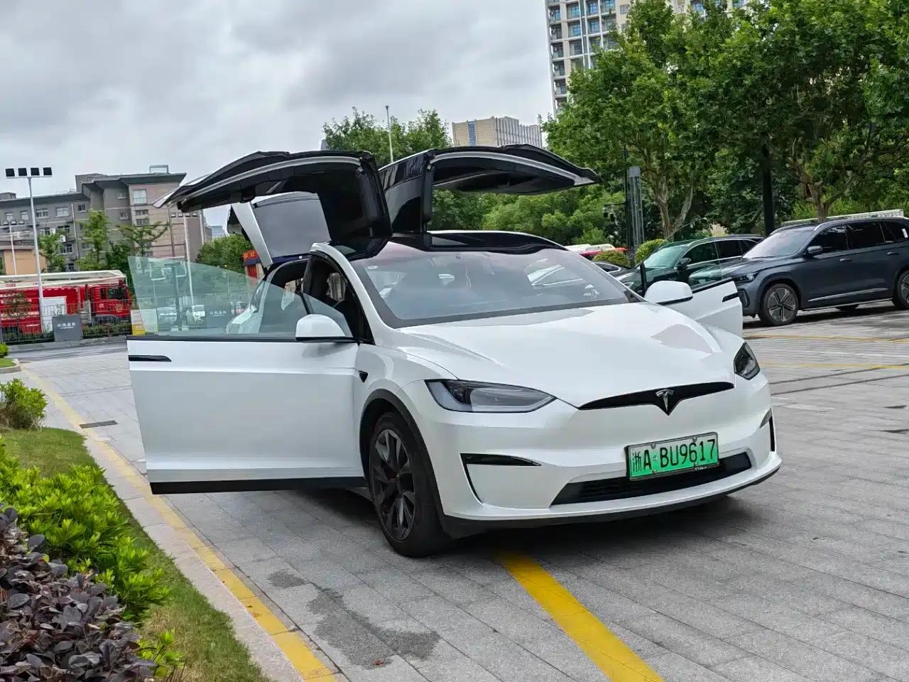 2023 Model X Tri-Motor All-Wheel Drive Plaid Edition — миниатюра 3