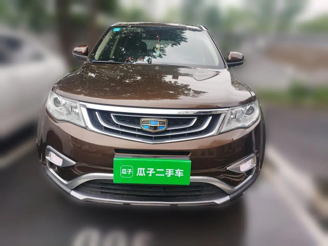 Geely Auto Emgrand X7 Sport 2016 1.8TD Automatic ZhiShang Model — миниатюра 2
