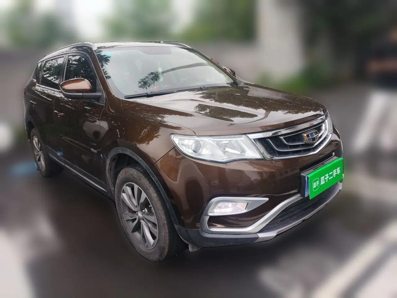 Geely Auto Emgrand X7 Sport 2016 1.8TD Automatic ZhiShang Model — миниатюра 3
