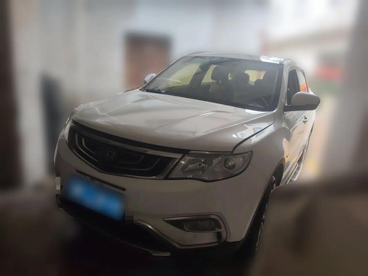 Geely Auto Emgrand X7 Sport 2016 1.8TD Automatic ZhiShang Model — миниатюра 1