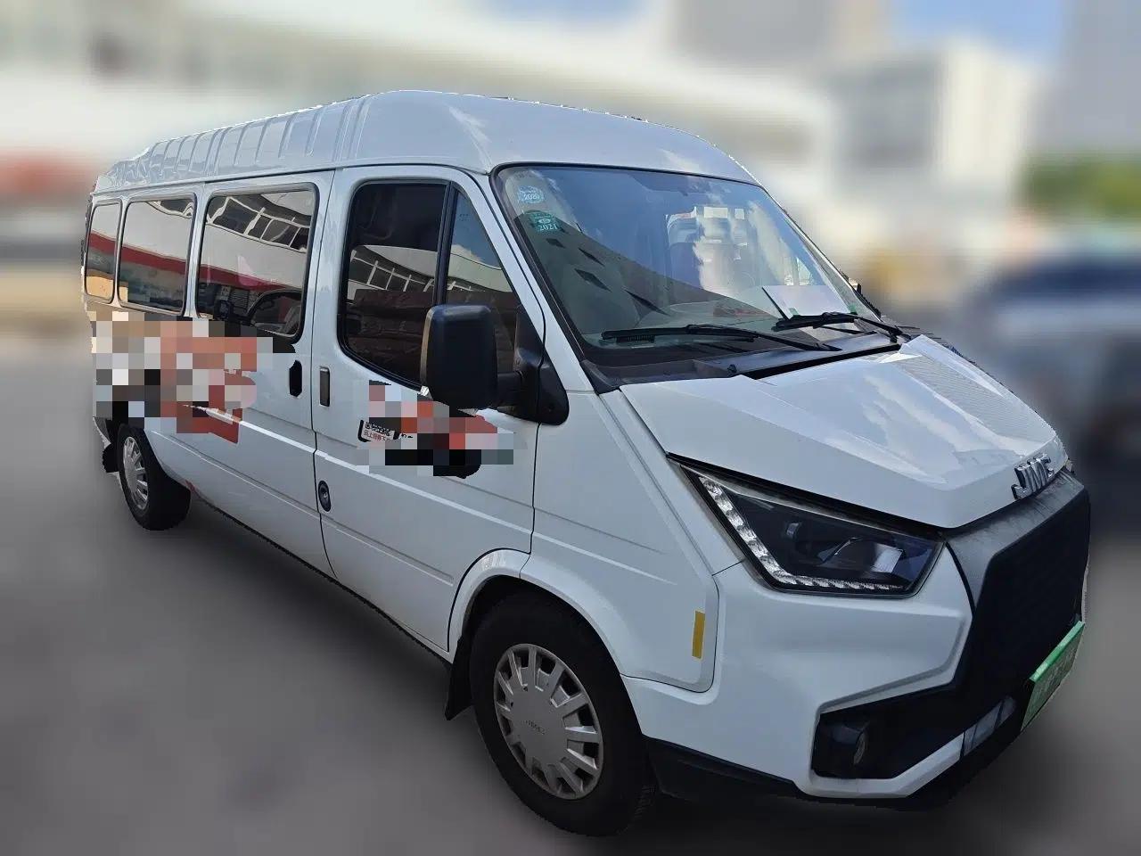 JMC Transit 2019 2.8T Commercial Version Long Wheelbase Mid-Roof 6-Seater Rear Single Tire China VI Emission Standard – JX493 — миниатюра 3
